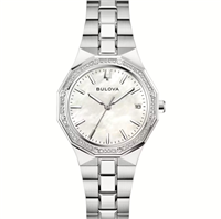 Montre Bulova Femme Octagon Chronograph in Acier 96R255 - 96R255